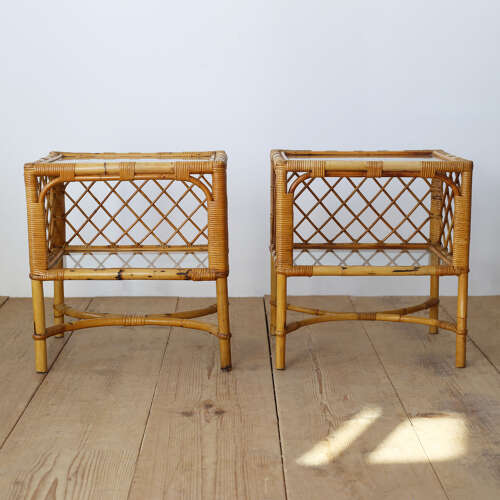 Pair of 1970s Bedside Tables