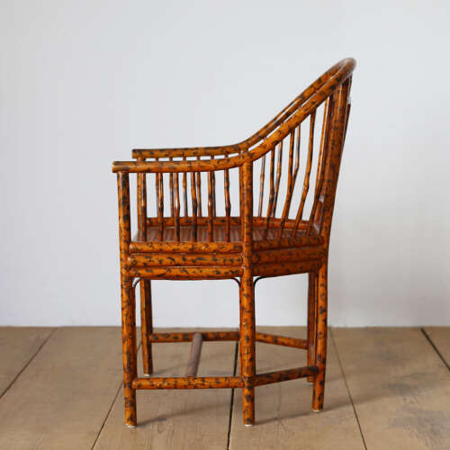 Pair of 20th Century Bamboo Chairs