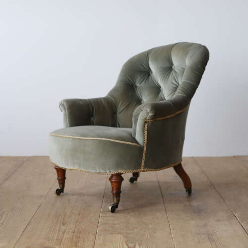 English 19th Century Tub Chair
