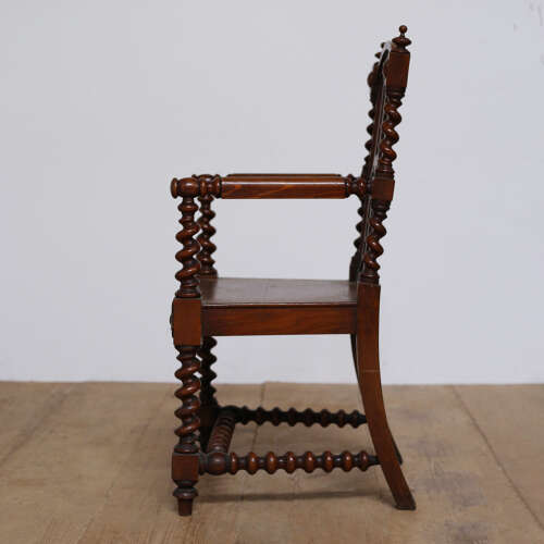 19th Century Gothic Armchair