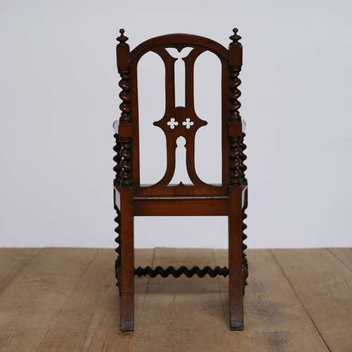 19th Century Gothic Armchair