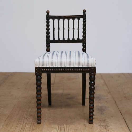 Pair of 19th Century Bobbin Chairs