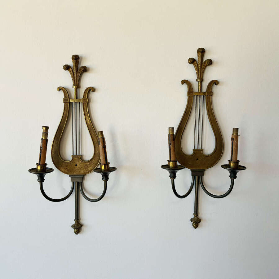 Pair of 1920s Wall Sconces