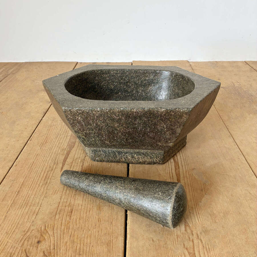 19th Century Pestle and Mortar