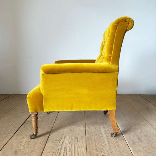 19th Century Button Back Armchair