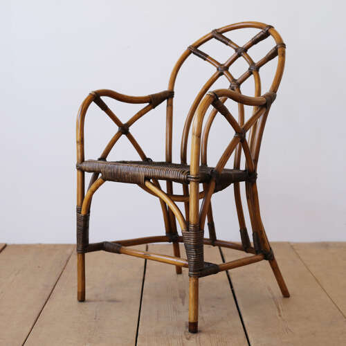 Set of Six Cane Chairs