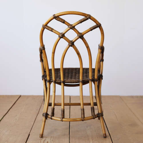 Set of Six Cane Chairs