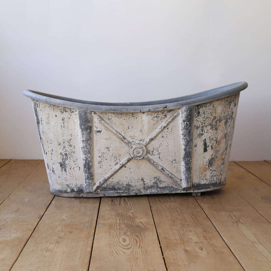 19th Century Zinc Bath