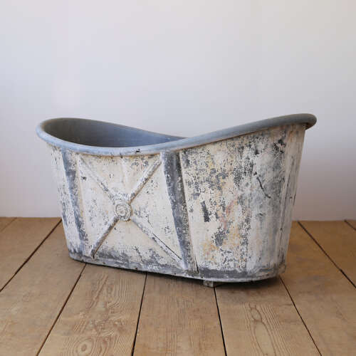 19th Century Zinc Bath
